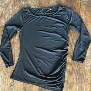 Black Long Sleeve Top